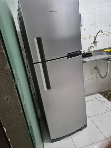 Geladeira Brastemp Inox 375L - Ótimo estado