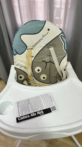 Cadeirinha de alimentação bebê 