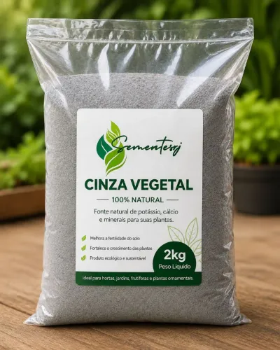 2kg cinza vegetal - Maricá rj