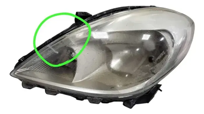 Farol Esquerdo Nissan Versa 2011 2014 Com Detalhes Esquerdo/motorista