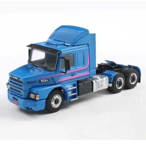 Miniatura Caminhão Scania 113H - Azul - Series 1 - 1:64 - BR Classics