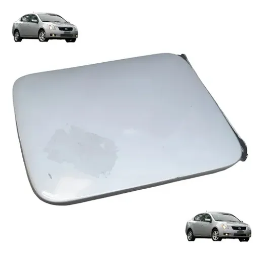 Portinhola Tanque Combustível Sentra 2008 A 2013 Branco 1