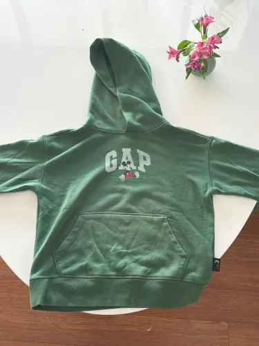 Moletom gap com capuz 8-9 anos