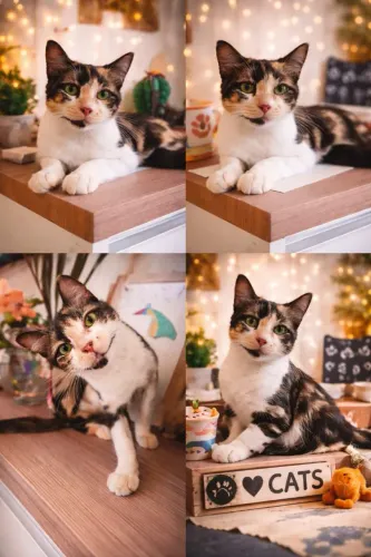 Adoção de Gatinha Tricolor Castrada