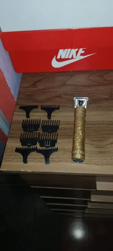 ? Máquina de Acabamento Dourada - Usada SÓ 3 VEZES!