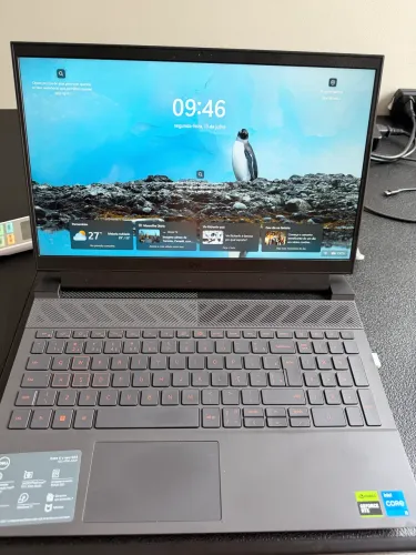 Dell G15 5530 i5 24GB RAM RTX 3050 6GB SSD 512GB Tela 120Hz