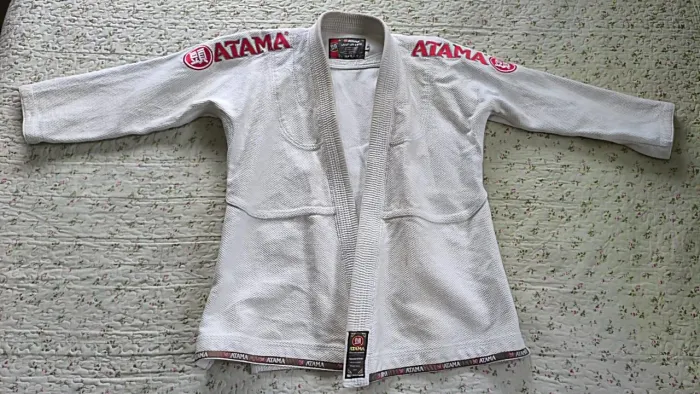 Kimono Jiu-Jitsu Atama A2 Branco - Paletó e Calça (Original)