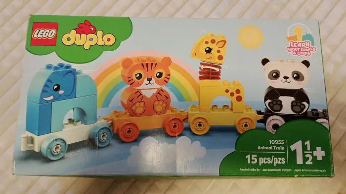 Lego Duplo Trem Dos Animais 15 Peças 10955 Lego
