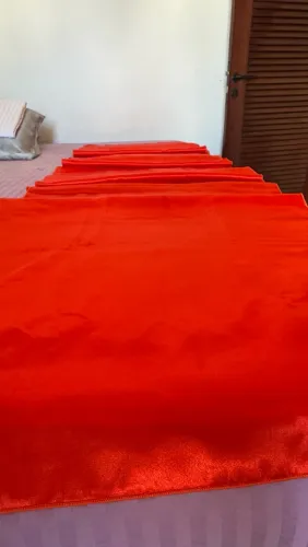 Toalha de mesa de cetim 5 metros
