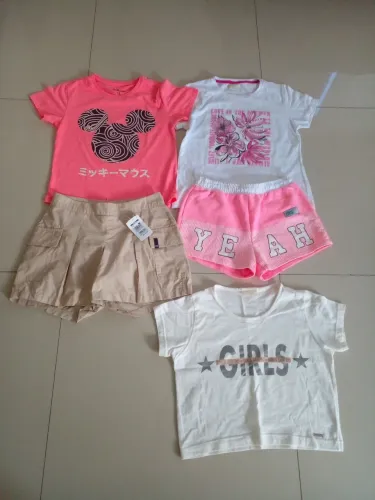 Lotinho tam.12 anos,são 6 peças 