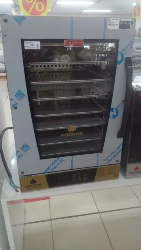 FORNO INDUSTRIAL TURBO ELÉTRICO COM VAPOR, COM 8 PRATELEIRAS, EM INOX, NOVO, PROMOÇÃO!!!