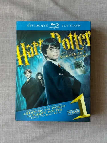 Harry Potter Pedra Filosofal Ultimate Edition Blu-ray Rara