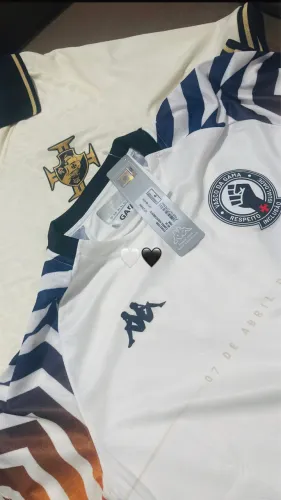 Camisa do Vasco aquecimento feminina 