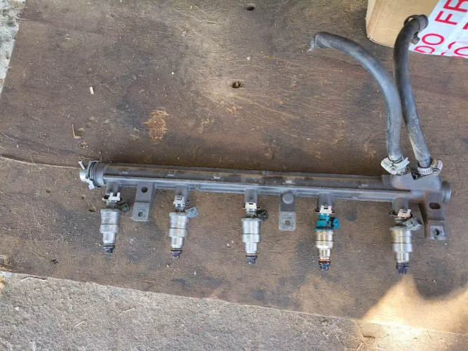 Flauta completa com 5 bicos injetores Fiat Marea 2.0 20vv