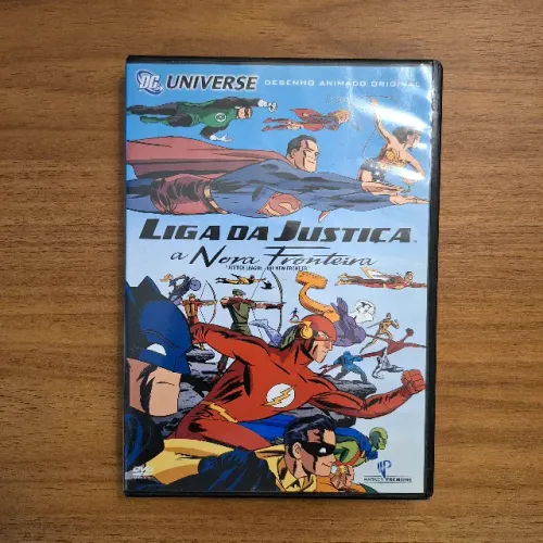 A Liga da Justiça A Nova Fronteira DVD Animação Original