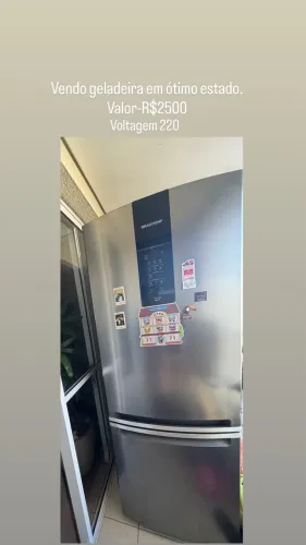 Vendo geladeira Brastemp