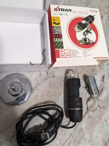Microscópio USB Digital Xtrad XT-2036