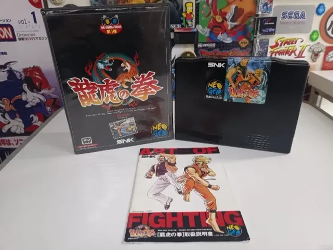 Art of Fighting original japonês para Neo Geo AES