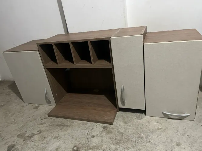 Aceito oferta , Armário de madeira modulado separado, excelente qualidade