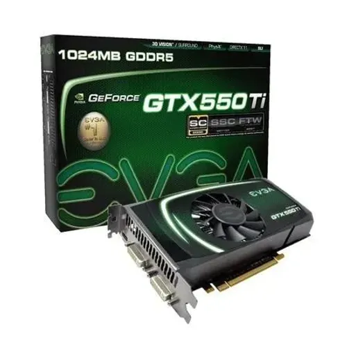 GTX 550 Ti EVGA GeForce (Ótimo Estado)