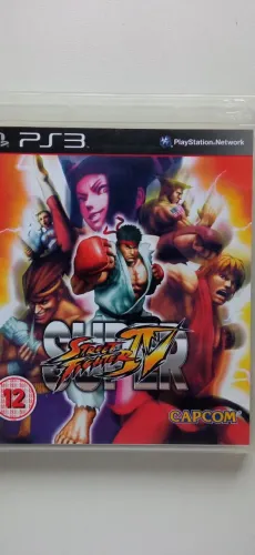 Jogo Super Street Fighter IV PS3 original físico seminovo