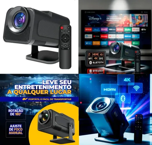 Projetor smart portatil hy320 NOVO
