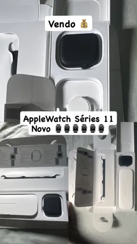 AppleWatch Series 11 Black - Na Caixa