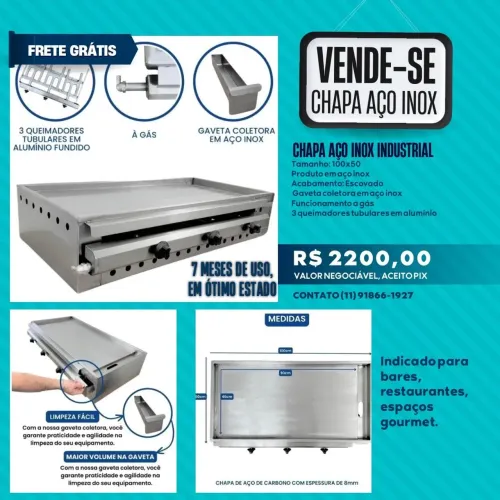 Chapa de Inox