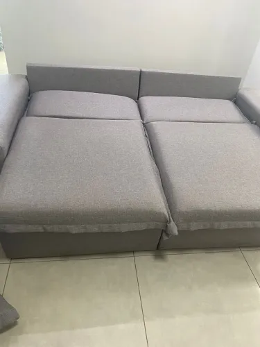 Sofá-Cama de Casal 5 Lugares - Seminovo - Excelente Estado