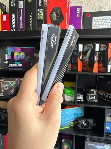Memoria ram ddr5 xpg 2 x 16 6000mhz rgb nova oem