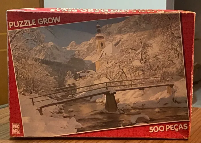 Quebra-cabeça completo 500 peças Grow O inverno em Ramsãu