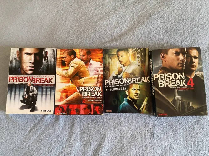 Coleção COMPLETAÇA PRISON BREAK! TODAS AS TEMPORADAS!!