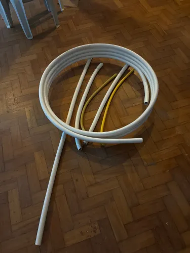 Sobra de tubo pex gas