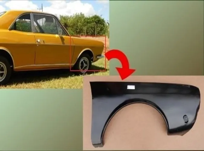 Paralama Dianteiro Direito Corcel I Belina I 73 À 77