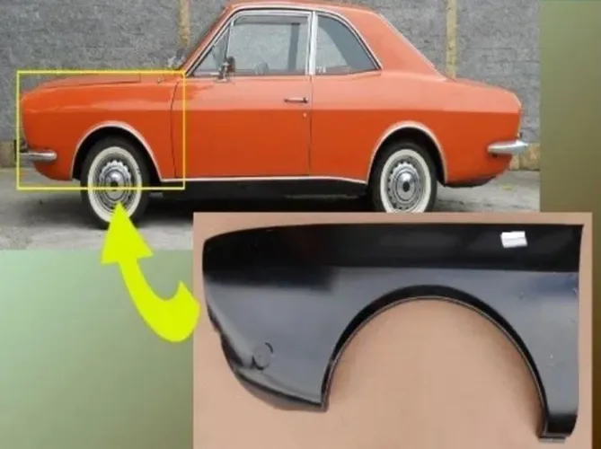 Paralama Dianteiro Corcel I E Belina I 73 À 77 Esquerdo