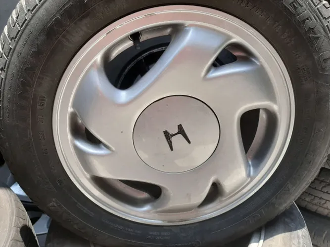 Roda aro 14 Honda Civic 2000 Prata original 4x100