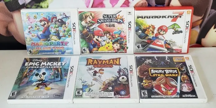 * Jogos Nintendo 3DS *