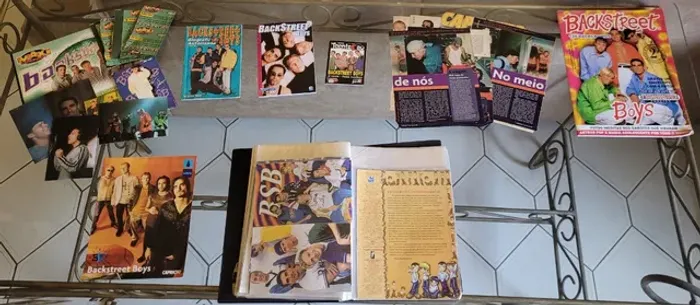 Backstreet Boys - coleção de revistas / pôsteres / ábum
