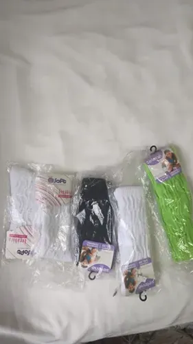 Meias para malhar.