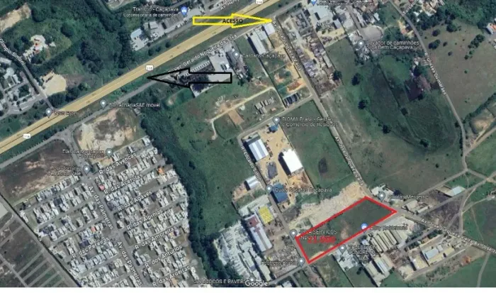 ARÉA COMERCIAL 21.000M FACIL ACESSO A RODOVIA DUTRA