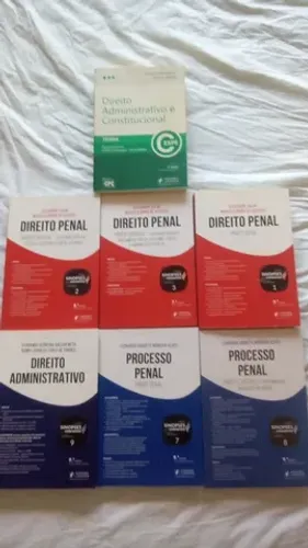 Livros concurso direito processo penal administrativo constitucional 
