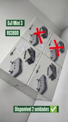 Drone DJI Mini 3 Lacrado 
