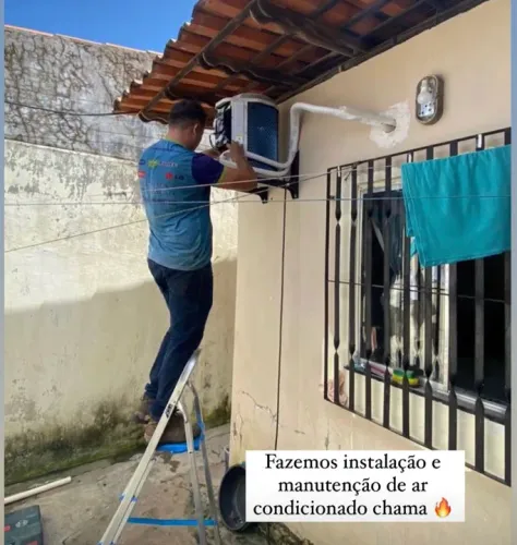 Fazemos manutenção e instalação de ar condicionado só entrar em contato