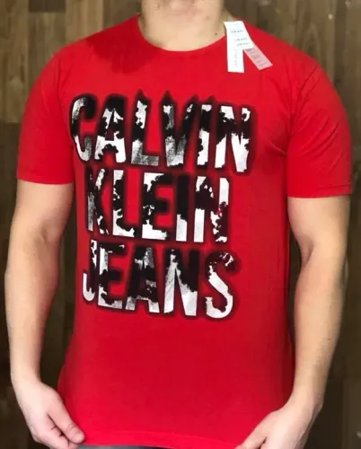 T-SHIRT CALVIN KLEIN JEANS VERMELHA