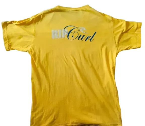 Camisa Rip Curl Amarelo Tamanho: M