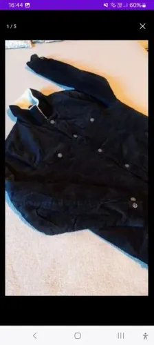 Jaqueta masculina veludo M