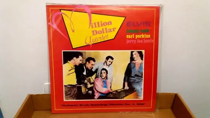 LP - Elvis The Million Dollar Quartet