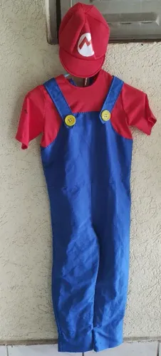 Fantasia de Mario Bross para Criança
