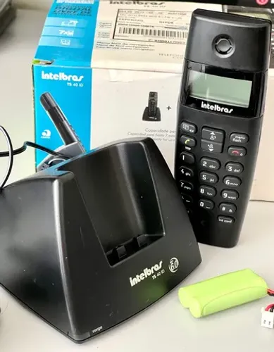 Vendo Telefone Sem Fio Intelgras TS40ID c/ Identificador de Chamadas (NOVO!)