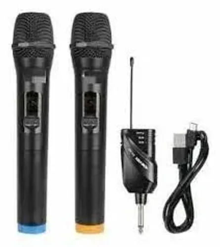 (NOVO) KIT 2 microfones sem fio recarregável Peining PEI-30